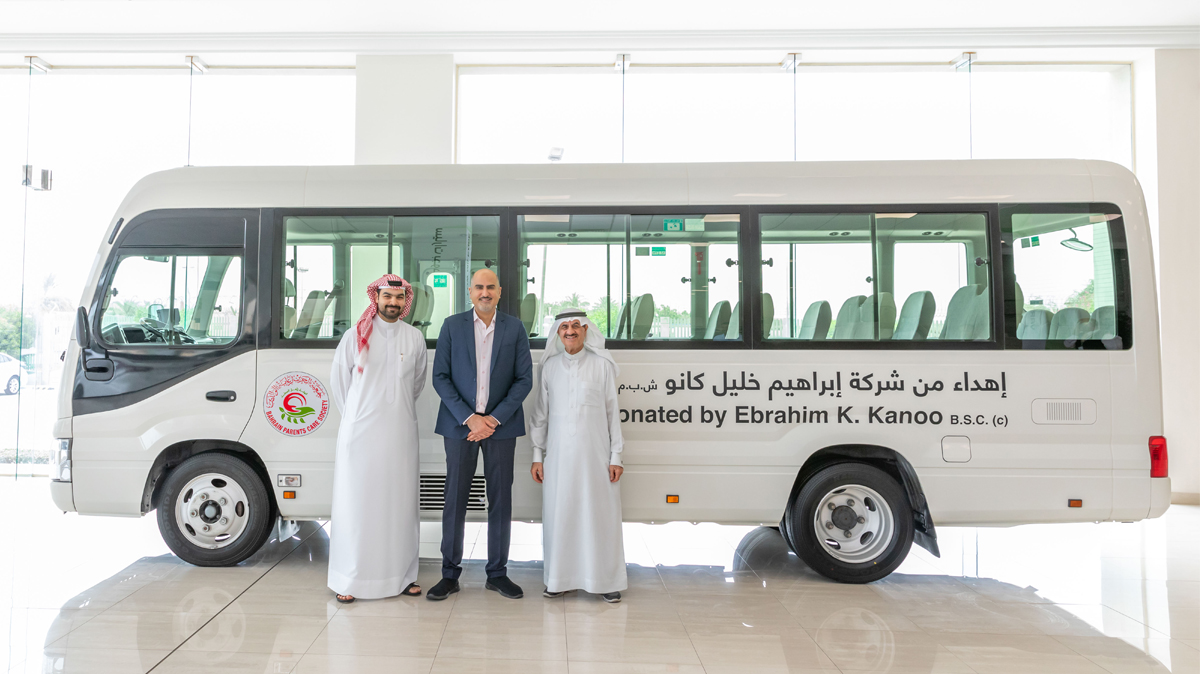 Ebrahim Khalil Kanoo Donates Bus to Parents Care Society