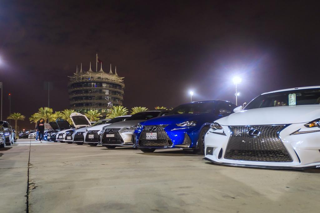 Ebrahim K. Kanoo Welcomes Lexus Fan Clubs at Drag & Drift Night