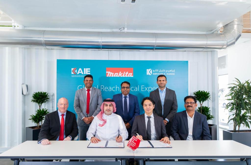 Kanoo Automotive & Industrial Equipment partners with Makita to empower Bahrain’s construction professionals